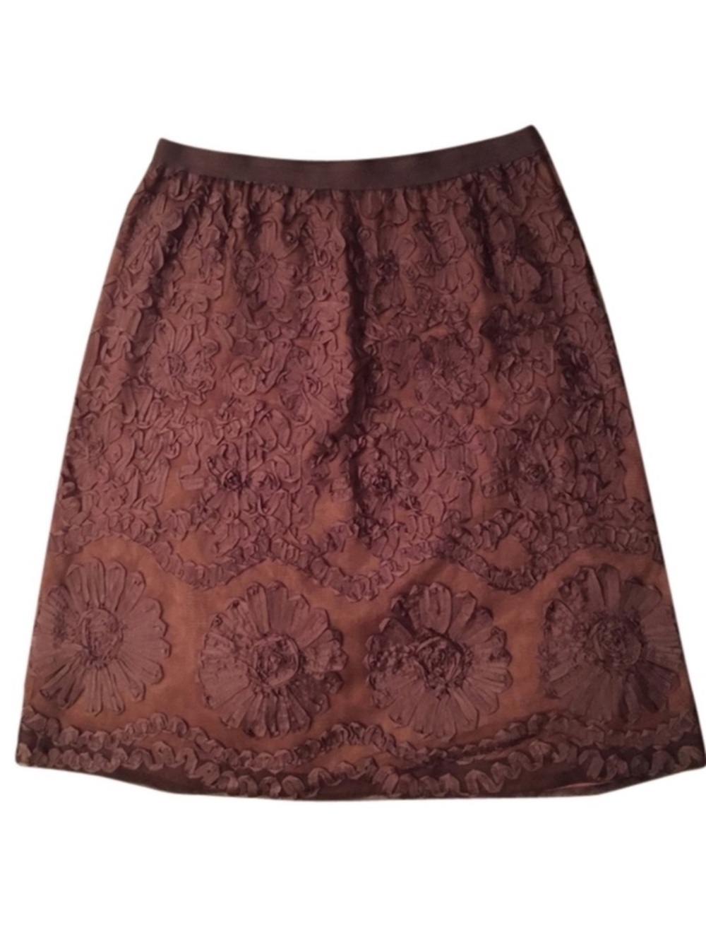 👗 🌟 Transform Your Wardrobe with the Chic H&M Brown Ribbon Skirt! 🌟 👗